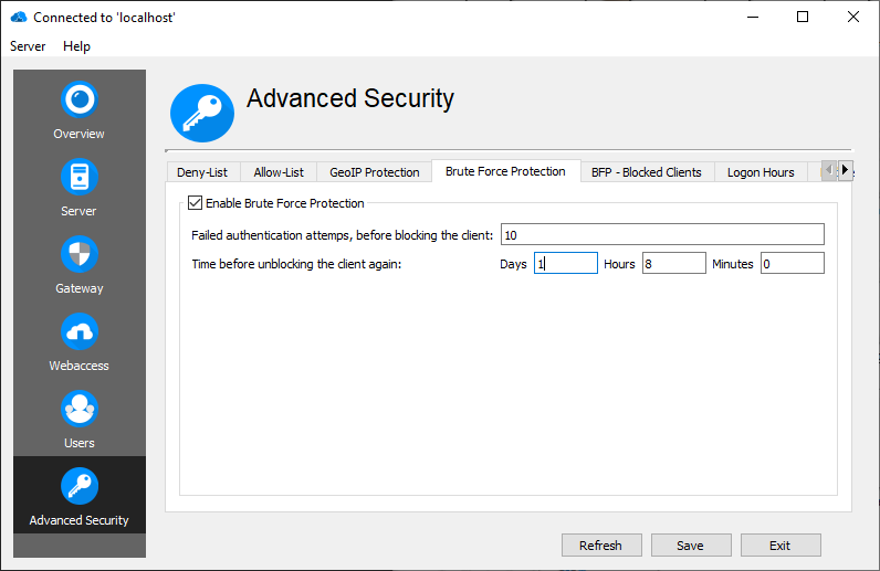 RD Advanced Security Brute Force Protection